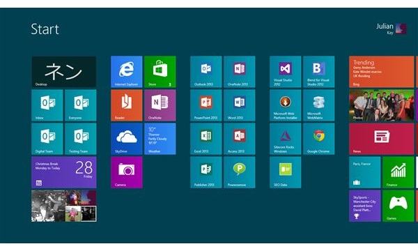 Using Windows 8 (without Touch)