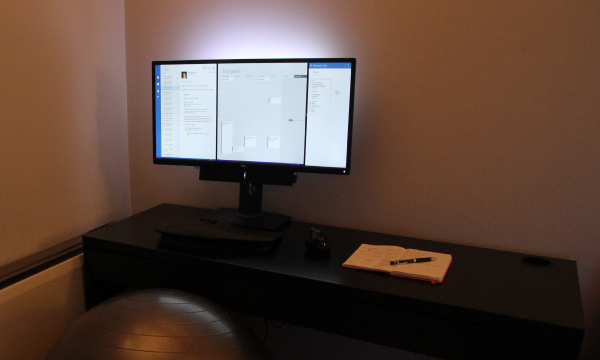 Dell Ultrawide monitor with LED Backlight
