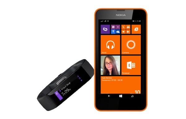 Microsoft Band and Microsoft Lumia