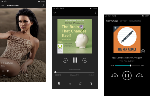 Windows 10 Audio Apps